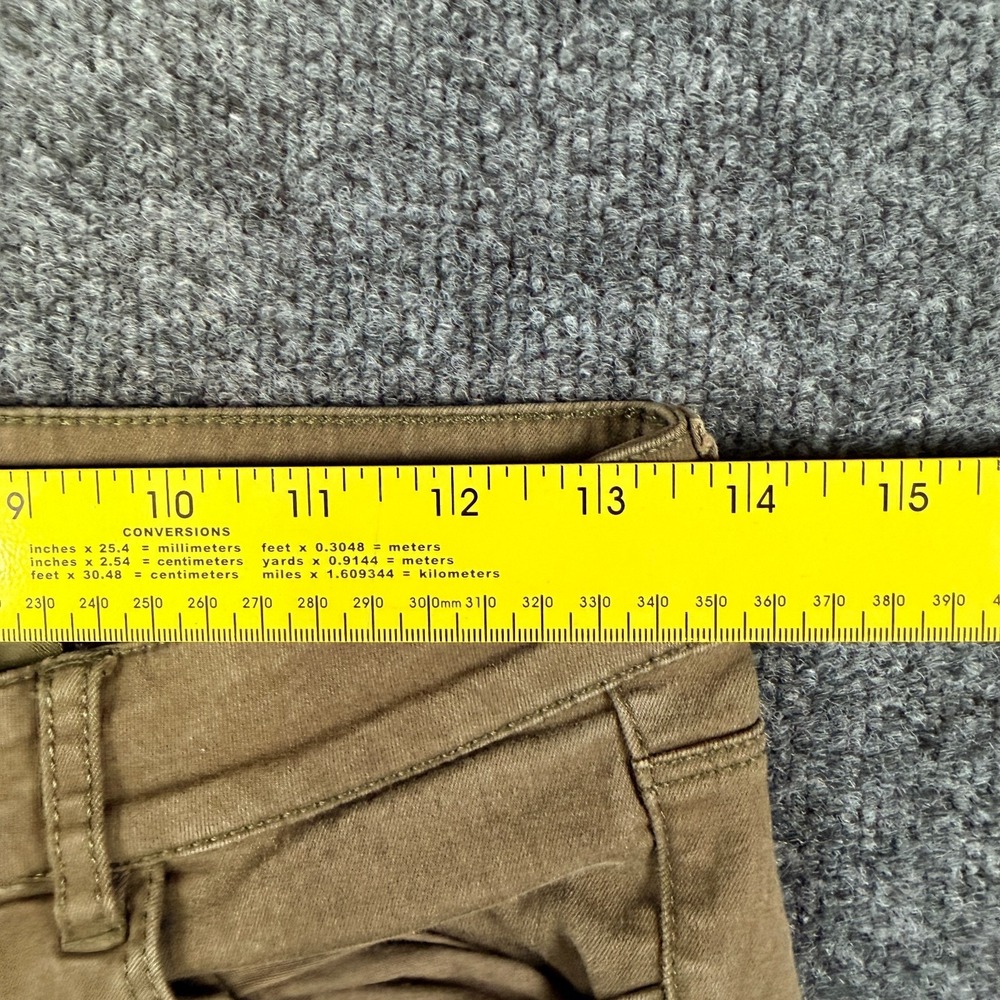 Divided Skinny Jeans Womens 6 Brown Stretch Smocked All Day Comfort Casual - Picture 7 of 12